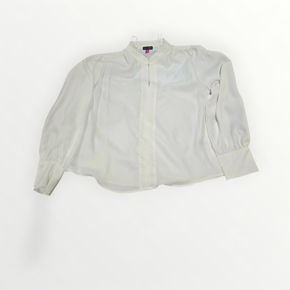 Vince Camuto - Elegant White Women's Blouse
